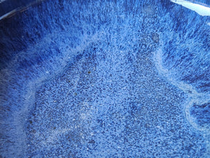 Handmade pottery Bowl - handmade blue ceramic pasta bowl - cereal bowl- Australian-made ceramics - Single serve salad bowl-decorative bowl