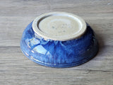 Handmade pottery Bowl - handmade blue ceramic pasta bowl - cereal bowl- Australian-made ceramics - Single serve salad bowl-decorative bowl