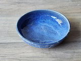 Handmade pottery Bowl - handmade blue ceramic pasta bowl - cereal bowl- Australian-made ceramics - Single serve salad bowl-decorative bowl