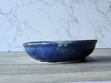 Handmade pottery Bowl - handmade blue ceramic pasta bowl - cereal bowl- Australian-made ceramics - Single serve salad bowl-decorative bowl