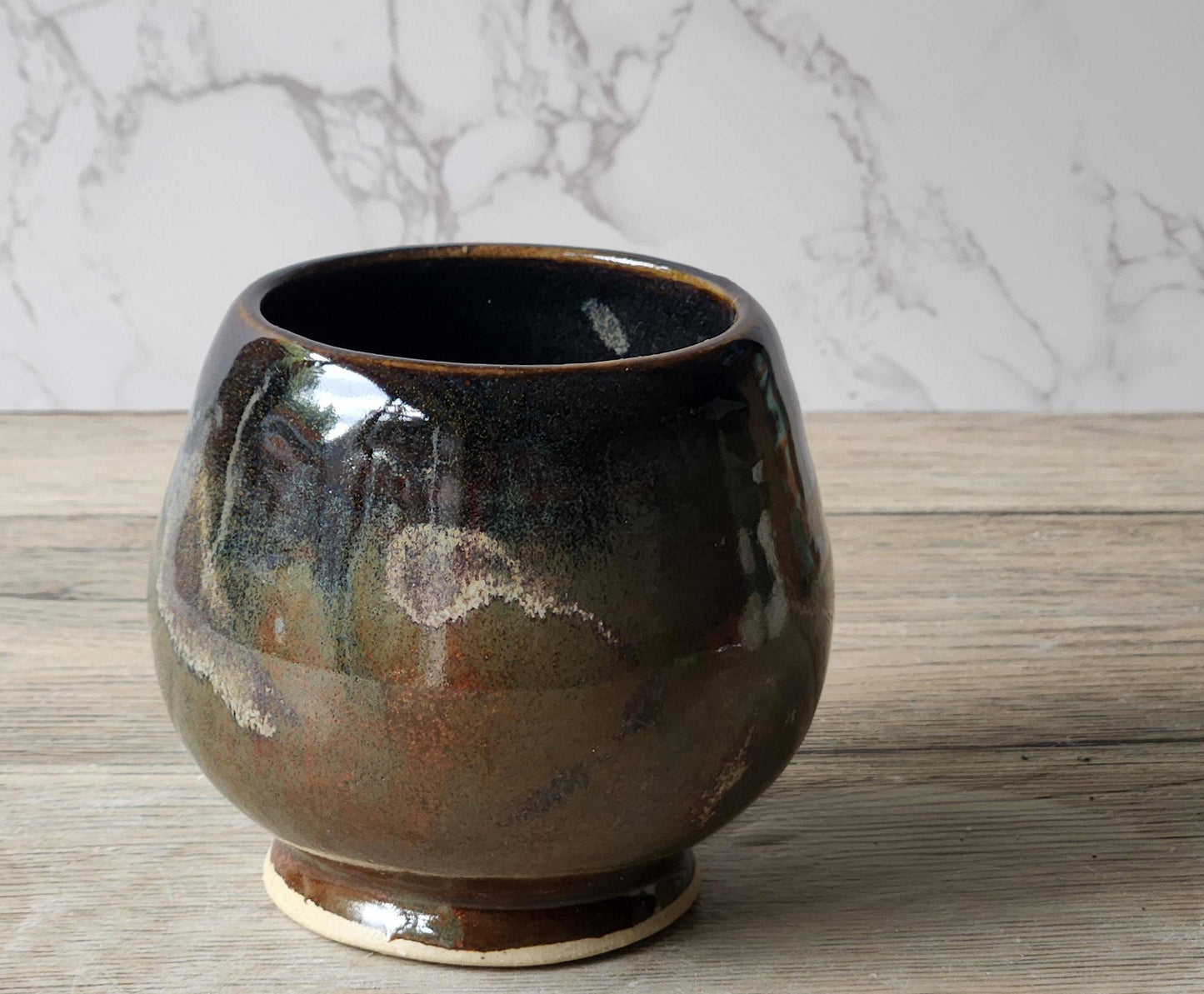 Artisan ceramic whisky sipper cup Australia