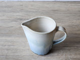Handmade pottery Jug, 250ml ceramic creamer, Australian-made milk jug, Green/blue creamer, gravy boat, milk jug, small green pitcher