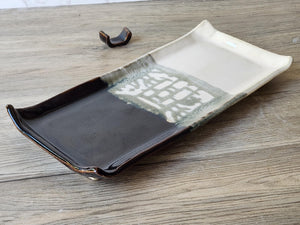 Unique handmade platter for cheese, tapas, or appetizers
