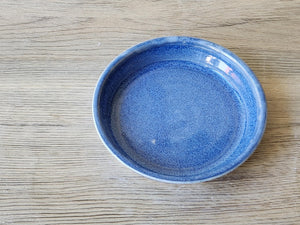 Ceramic trinket bowl - Trinket dish - small saucer -ring bowl - jewellery bowl- two colours- Green or Blue