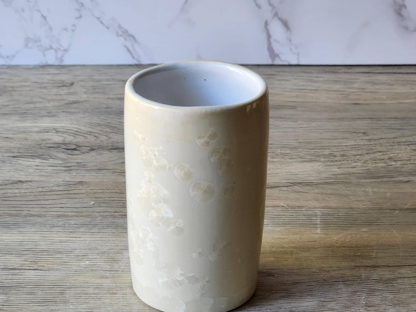 Ceramic tumbler vase handmade in Australia