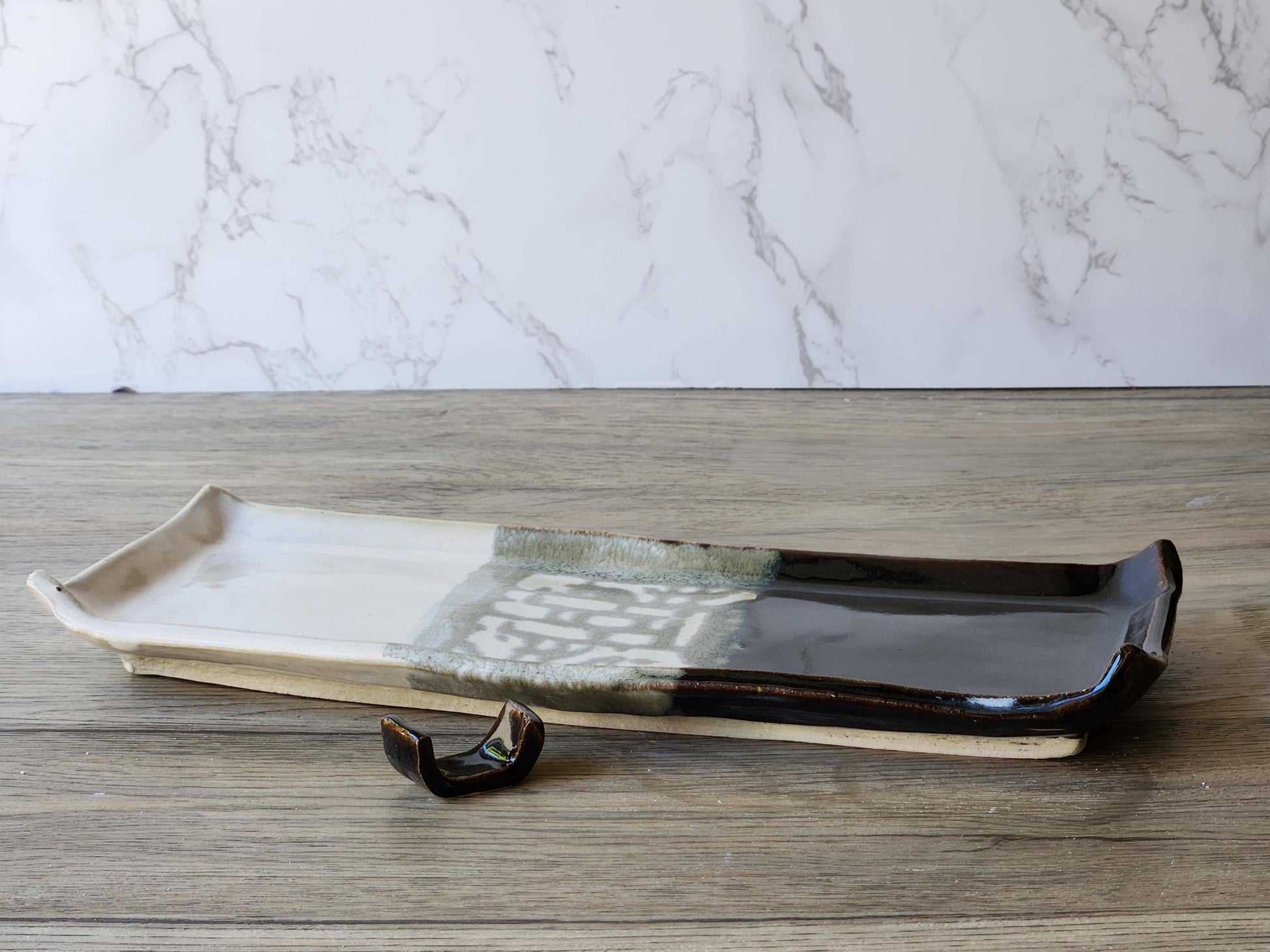 Rustic ceramic cheese and charcuterie board – handmade in Australia