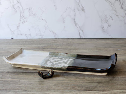 Rustic ceramic cheese and charcuterie board – handmade in Australia