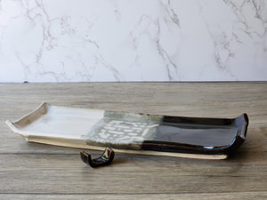 Rustic ceramic cheese and charcuterie board – handmade in Australia