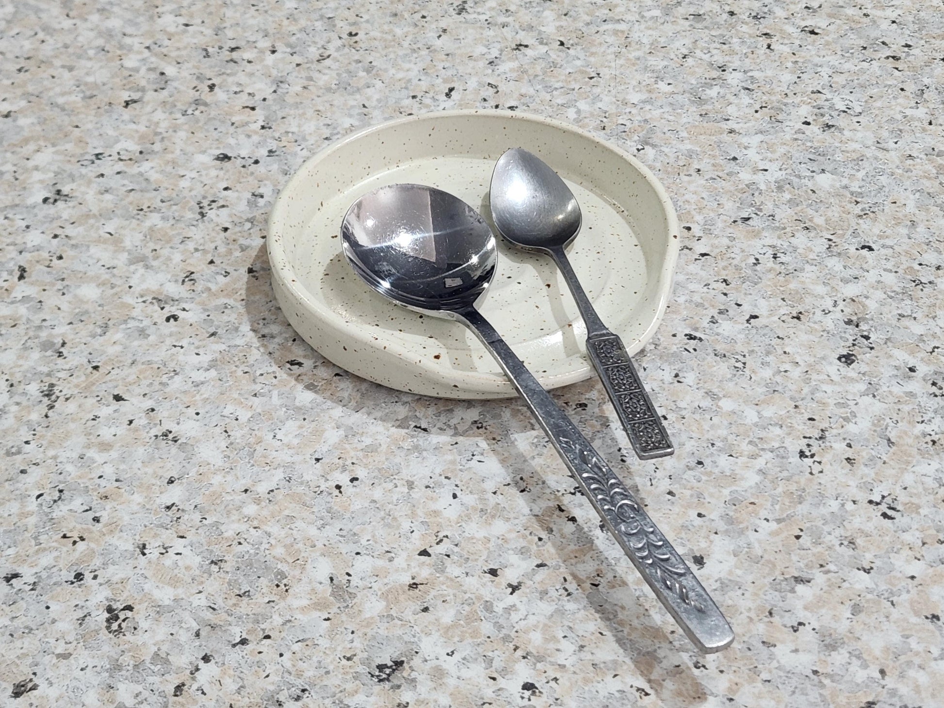 Handmade ceramic kitchen accessory – spoon rest