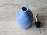 Hand made Pottery Oil Bottle - Ceramic Olive oil pourer - 350ml Oil dispenser -made in Australia - Vinegar bottle