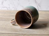 Large Handmade Ceramic Mug 400ml – Pottery Coffee Cup for Men, Coffee Lover Gift, Gift for Him - SECOND
