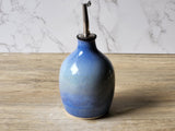 Hand made Pottery Oil Bottle - Ceramic Olive oil pourer - 400ml Oil dispenser -made in Australia - Vinegar bottle