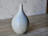 One-of-a-kind crystalline glaze vase for minimalist décor