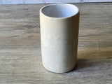 Small handmade ceramic toothbrush holder