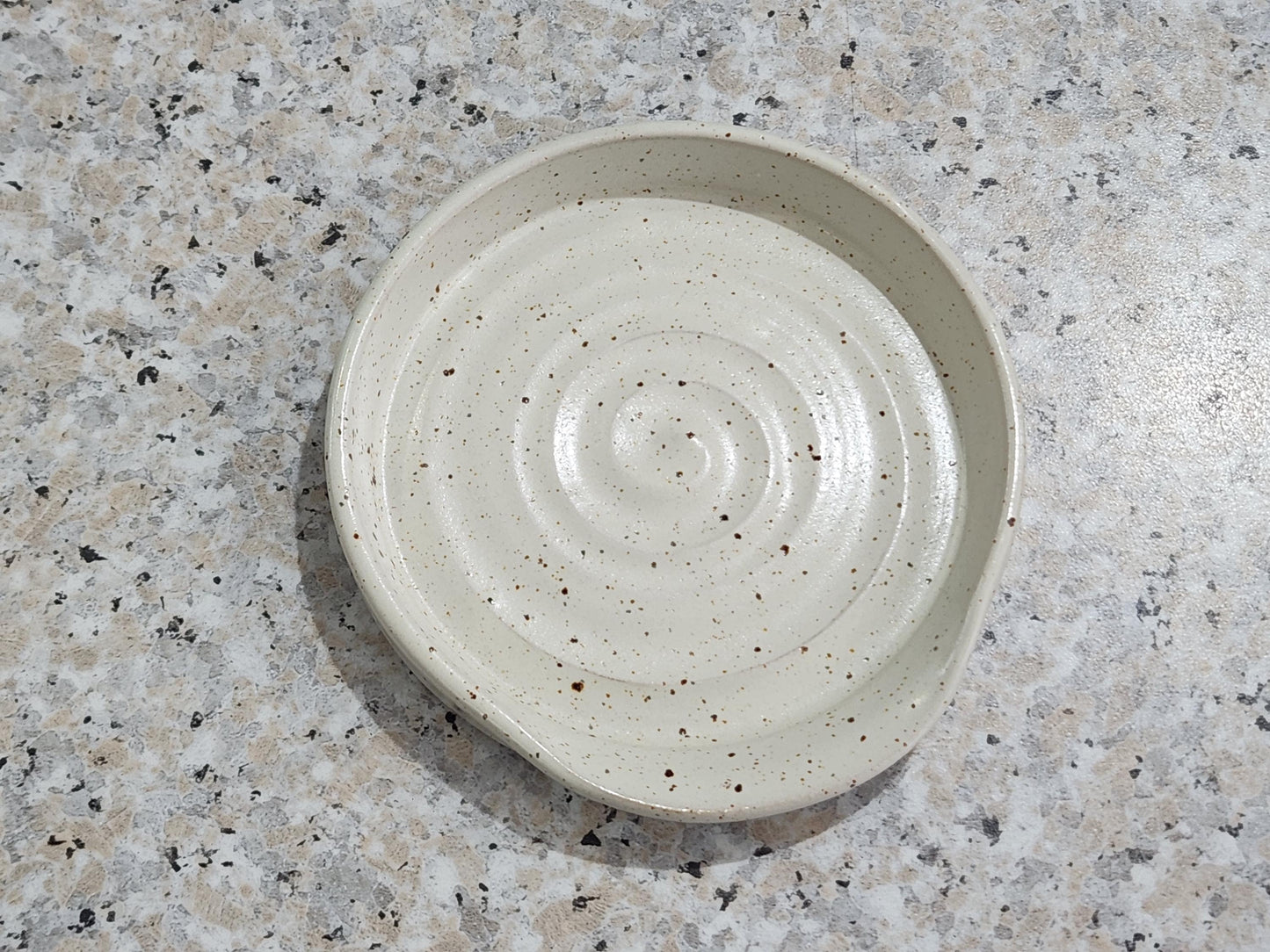 stoneware spoon rest handmade in Australia