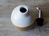 Ceramic Olive Oil Pourer 400ml Handcrafted Pottery Oil Bottle Dispenser Vinegar Cruet Made in Australia
