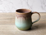 Large Handmade Ceramic Mug 400ml – Pottery Coffee Cup for Men, Coffee Lover Gift, Gift for Him - SECOND