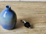 Hand made Pottery Oil Bottle - Ceramic Olive oil pourer - 400ml Oil dispenser -made in Australia - Vinegar bottle