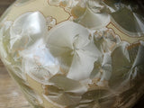 close up  crystals on Small Handmade Ceramic Vase  – Australian Pottery Flower Display – Unique Gift for Home Decor