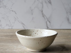 Side view of small handmade Pottery bowl