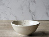 Side view of small handmade Pottery bowl