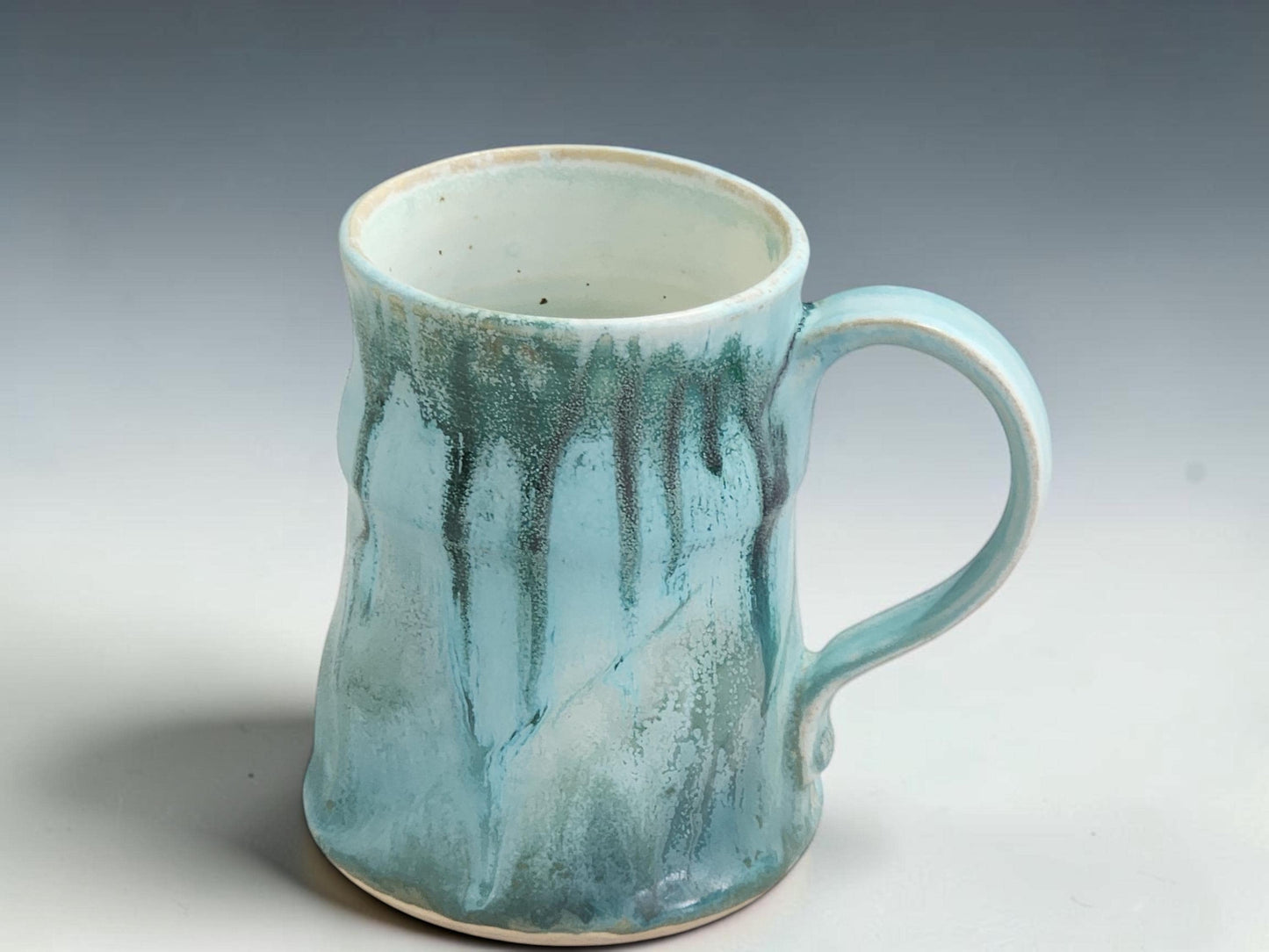 Handmade Melbourne stoneware mug for coffee, tea and hot chocolate