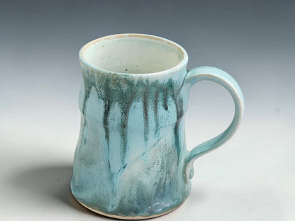 Handmade Melbourne stoneware mug for coffee, tea and hot chocolate