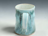 Bush Creek Mist ceramic mug with satin-glazed interior and gloss-to-satin exterior finish