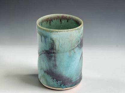 Handmade stoneware tumbler 250ml for coffee, tea, water, juice or whisky