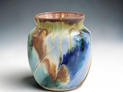 Small handmade flower vase for Australian natives and garden flowers