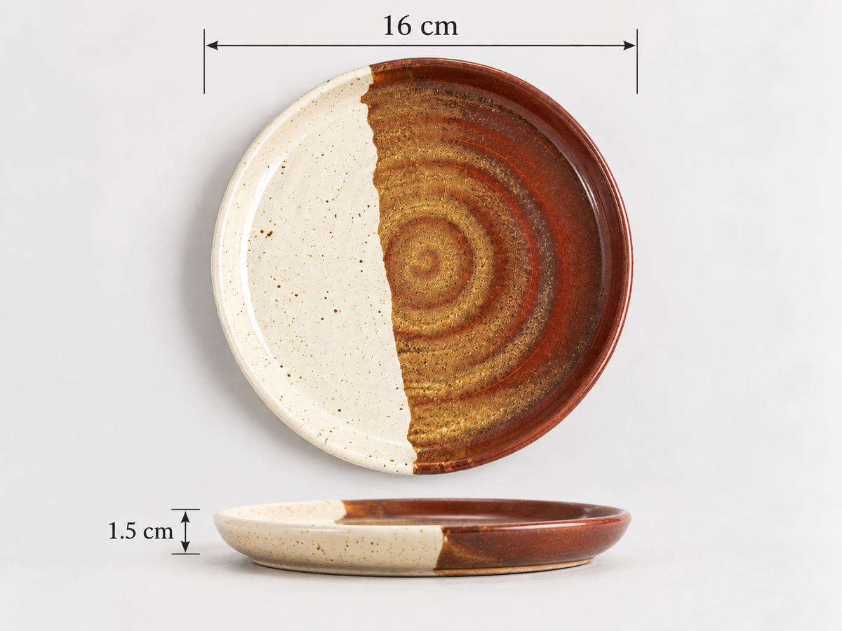 16cm ceramic ladle rest handmade in Melbourne Australia