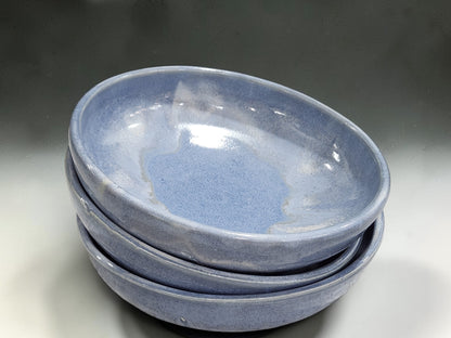 Blue handmade ceramic dinner bowl crafted in Melbourne Australia