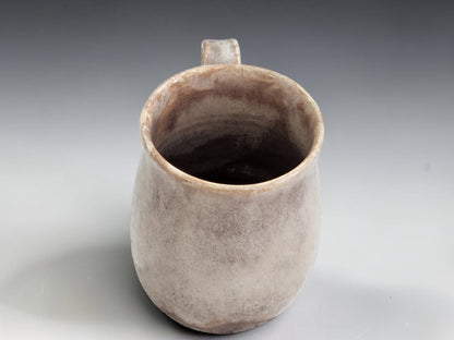 400ml handmade mug displayed on a light kitchen bench