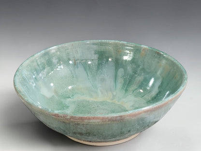 One-of-a-kind Australian pottery bowl for fruit, salads and serving