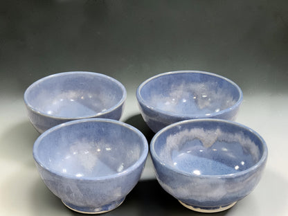 Blue pottery breakfast bowls handcrafted in Melbourne Australia