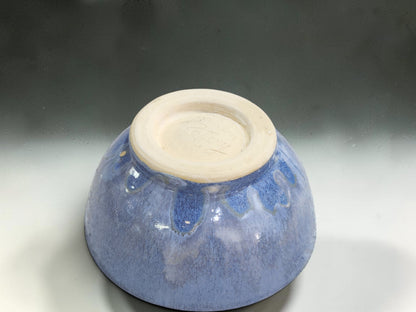 Buxton Pottery handcrafted blue stoneware cereal bowl set made in Australia