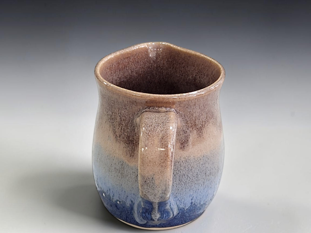 Unique handmade ceramic jug gift for coffee and pottery lovers