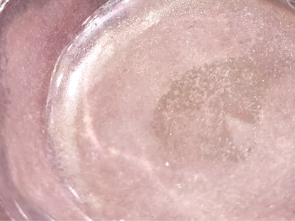 Close up of Pink ceramic trinket dish 