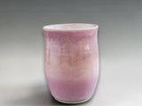 Pink glazed handmade mug by Buxton Pottery