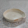 Ceramic Spoon rest - speckle buttermilk -1 - handmade pottery