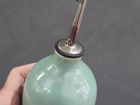 Ceramic Olive Oil Pourer 400ml Handmade Pottery Oil or vinegar Bottle, Made in Australia