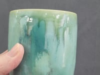 Handmade Ceramic Tumbler – Bush Creek Mist | 300ml Australian Pottery Cup
