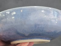 Handmade Ceramic Pasta Bowl 20cm wide– Blue mottled Glaze Melbourne Pottery Dinnerware