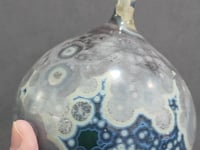 Handmade Crystalline Galaxy Glaze Vase 13cm – Decorative Ceramic Vase