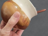 Handmade Ceramic Salt Pig with Wooden Spoon – Pottery Salt Keeper – Melbourne Pottery