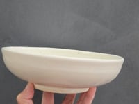Handmade Pottery Pasta Bowl | Ceramic Dinnerware Melbourne in Speckled cream glaze
