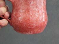 Red Crystalline Porcelain Mug – 300ml