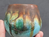 Rustic Japanese pottery Yunomi Tea Cup – Handmade Ceramic Whisky Sipper 250ml