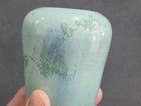 Handmade Green Ceramic Bud Vase – Small 7.5 cm Vase