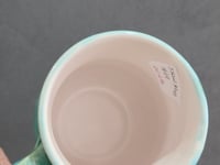 Green Crystalline Porcelain Mug – 350ml